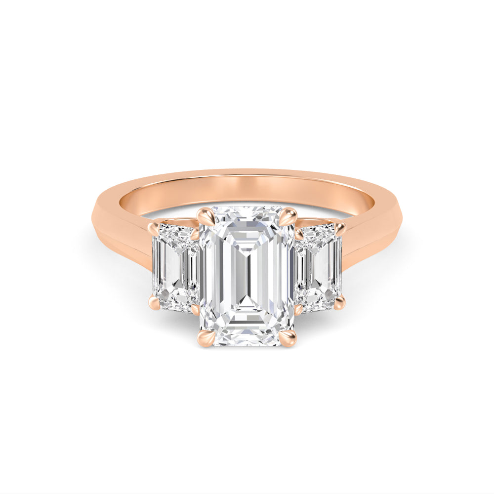 10K Rose Gold Lab Grown Diamond Rings 3.00 ctw R60335EM-3
