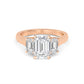10K Rose Gold Lab Grown Diamond Rings 3.00 ctw R60335EM-3