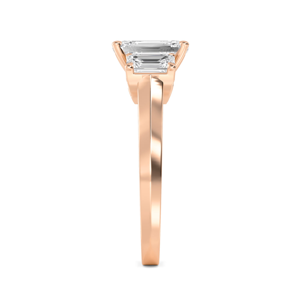 10K Rose Gold Lab Grown Diamond Rings 3.00 ctw R60335EM-3