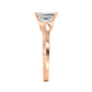 10K Rose Gold Lab Grown Diamond Rings 3.00 ctw R60335EM-3