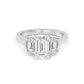 10K White Gold Lab Grown Diamond Rings 3.00 ctw R60335EM-3