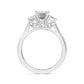 10K White Gold Lab Grown Diamond Rings 3.00 ctw R60335EM-3
