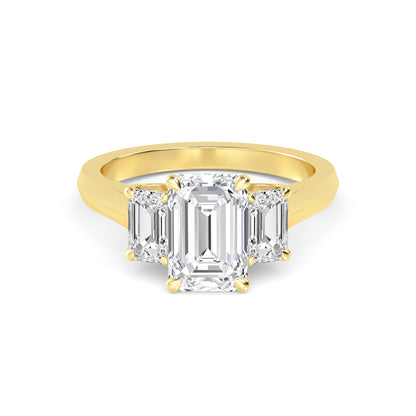 10K Yellow Gold Lab Grown Diamond Rings 3.00 ctw R60335EM-3