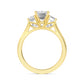 10K Yellow Gold Lab Grown Diamond Rings 3.00 ctw R60335EM-3