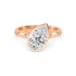 10K Rose Gold Lab Grown Diamond Rings 3.00 ctw R60338PE-3