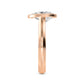 10K Rose Gold Lab Grown Diamond Rings 2.00 ctw R60338PE-2