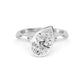 10K White Gold Lab Grown Diamond Rings 2.00 ctw R60338PE-2