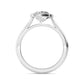 10K White Gold Lab Grown Diamond Rings 2.00 ctw R60338PE-2