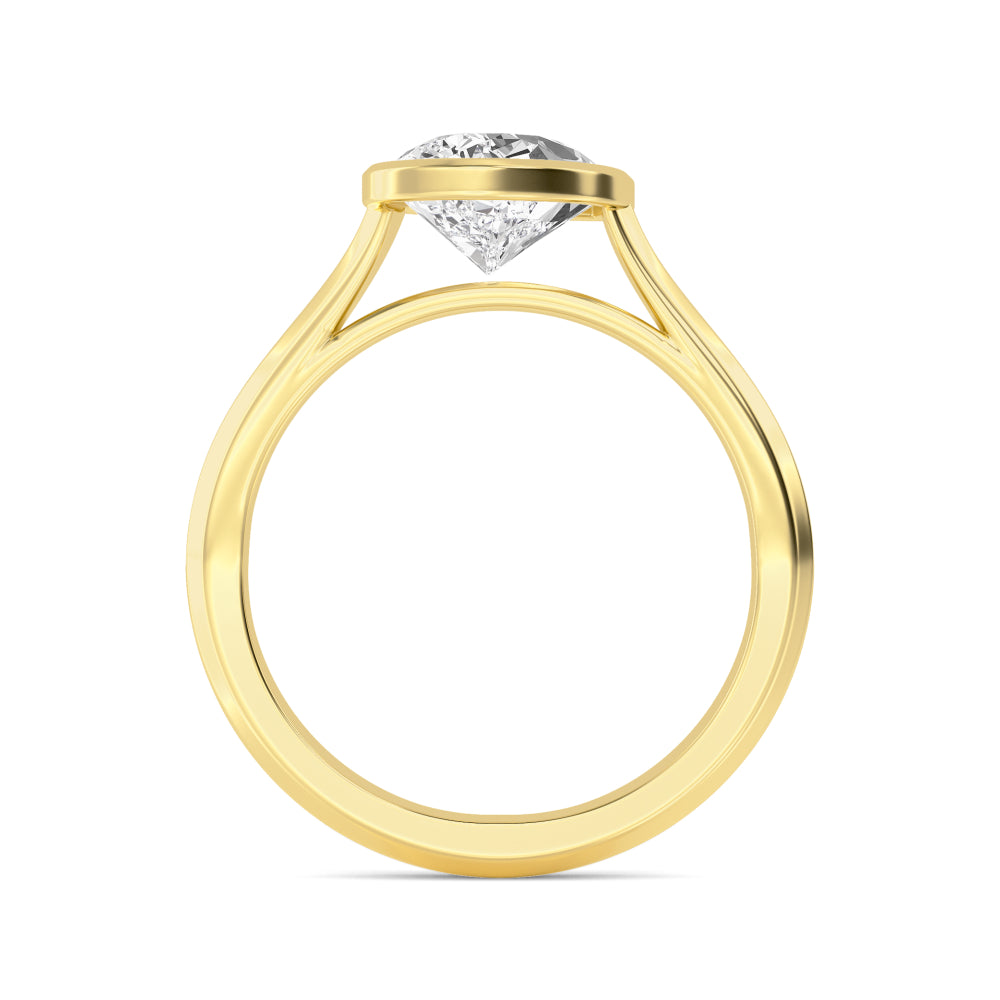 10K Yellow Gold Lab Grown Diamond Rings 3.00 ctw R60338PE-3