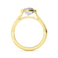10K Yellow Gold Lab Grown Diamond Rings 2.00 ctw R60338PE-2