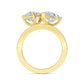 10K Yellow Gold Lab Grown Diamond Toi Et Moi Rings 4 ctw R60346PEPE-4
