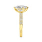 10K Yellow Gold Lab Grown Diamond Toi Et Moi Rings 4 ctw R60346PEPE-4