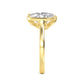10K Yellow Gold Lab Grown Diamond Engagement Ring 3.05 ctw R60373OVPE-3