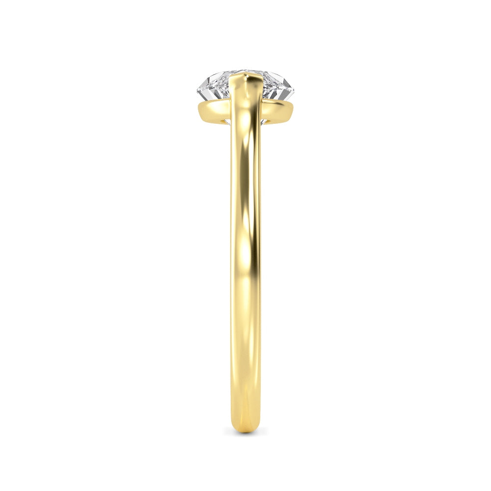 10K Yellow Gold Lab Grown Diamond Rings R60395MQ-3