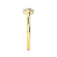 10K Yellow Gold Lab Grown Diamond Rings R60395MQ-3