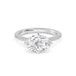 10K White Gold Lab Grown Diamond Rings R60415OV-1.50CT