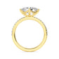 10K Yellow Gold Lab Grown Diamond Rings R60415OV-1.50CT