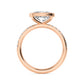 10K Rose Gold Lab Grown Diamond Rings R60433CU-2