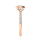 10K Rose Gold Lab Grown Diamond Rings R60433CU-2