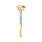 10K Yellow Gold Lab Grown Diamond Rings R60433CU-2