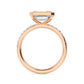 10K Rose Gold Lab Grown Diamond Rings R60433EM-3