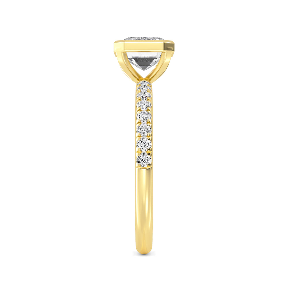 10K Rose Gold Lab Grown Diamond Rings R60433EM-3
