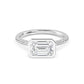 10K White Gold Lab Grown Diamond Rings R60433EM-3