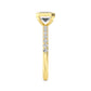 10K Yellow Gold Lab Grown Diamond Rings R60433EM-3