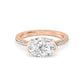 10K Rose Gold Lab Grown Diamond Engagement Ring 4.29 ctw R60439OV-4