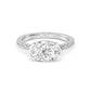 10K White Gold Lab Grown Diamond Engagement Ring 4.29 ctw R60439OV-4