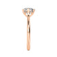 10K Rose Gold Lab Grown Diamond Rings R60441EM-3