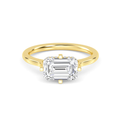 10K Yellow Gold Lab Grown Diamond Rings R60441EM-3