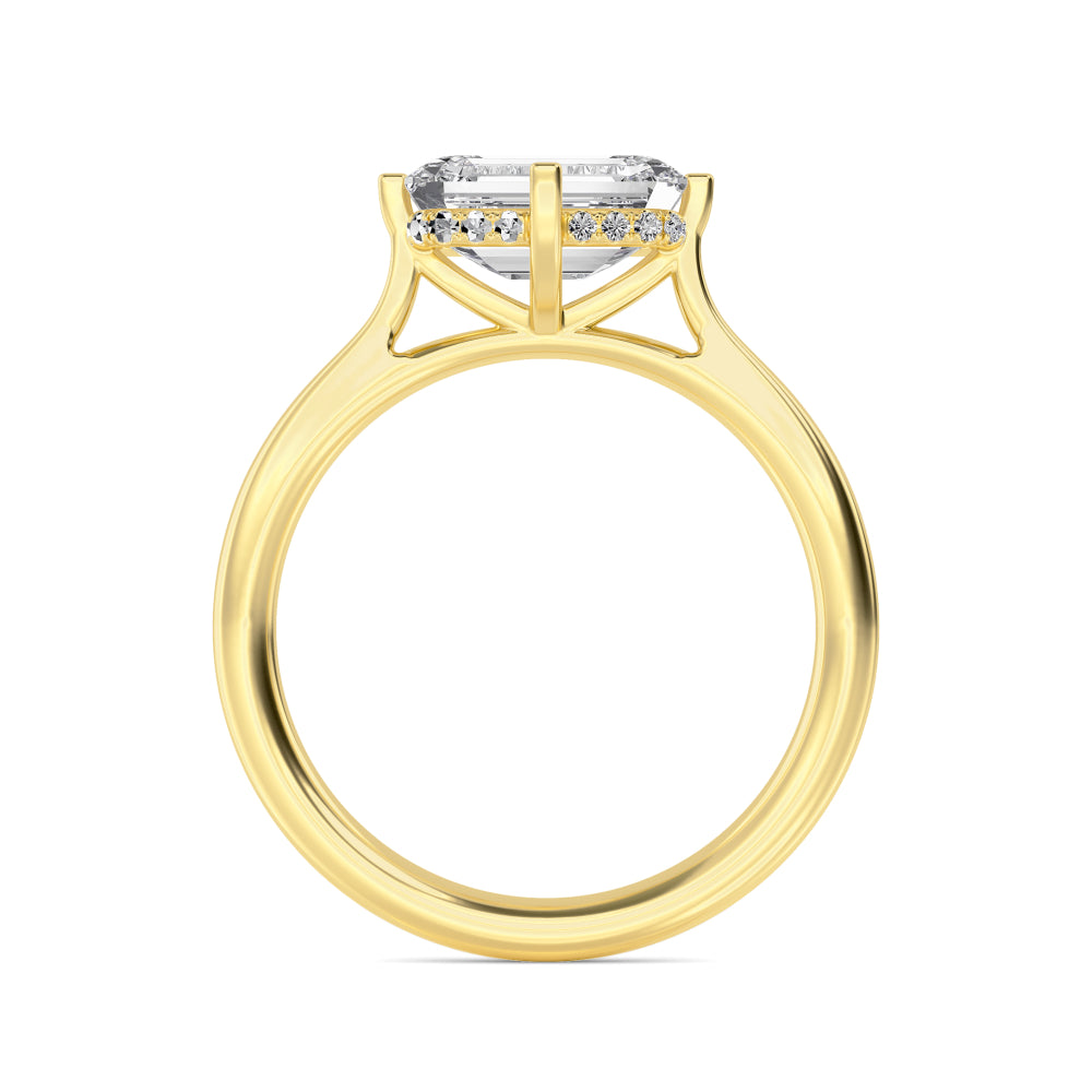 10K Yellow Gold Lab Grown Diamond Rings R60441EM-3