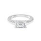 10K White Gold Lab Grown Diamond Rings R60445EM-2