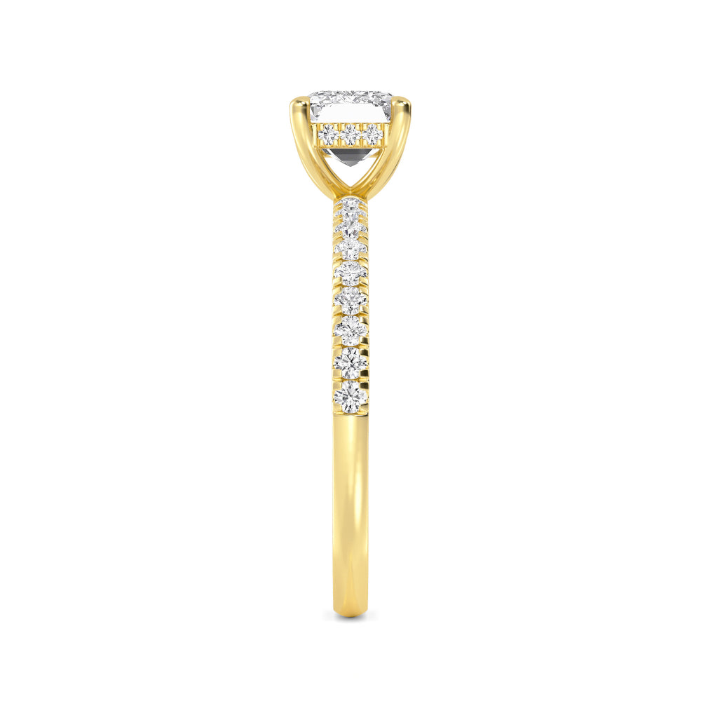 10K Yellow Gold Lab Grown Diamond Rings R60445EM-2