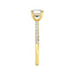 10K Yellow Gold Lab Grown Diamond Rings R60445EM-2