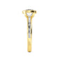 10K Yellow Gold Lab Grown Diamond RingsR60470OV-3