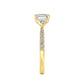 10K Yellow Gold Lab Grown Diamond Rings R60471EM-3