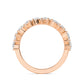 9k Rose Gold Lab Grown Diamond Bands R60527-1