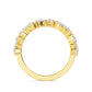 9K Yellow Gold Lab Grown Diamond Bands R60527-1