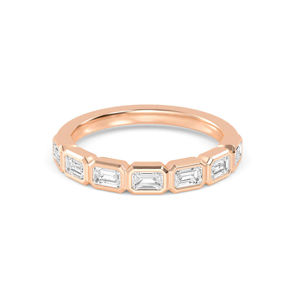 9k Rose Gold Lab Grown Diamond Ring0.75 ctw R60538EM-0.75CT