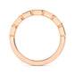 9k Rose Gold Lab Grown Diamond Ring0.75 ctw R60538EM-0.75CT