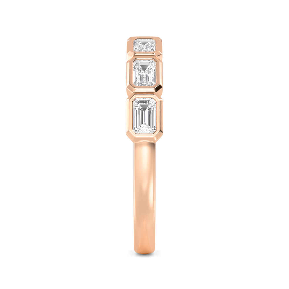 9k Rose Gold Lab Grown Diamond Ring0.75 ctw R60538EM-0.75CT