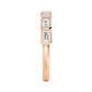 9k Rose Gold Lab Grown Diamond Ring0.75 ctw R60538EM-0.75CT