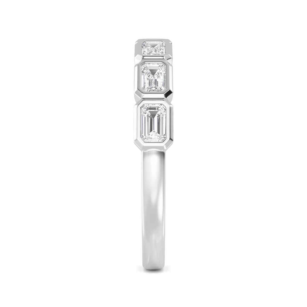 9k White Gold Lab Grown Diamond Ring0.75 ctw R60538EM-0.75CT