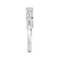 9k White Gold Lab Grown Diamond Ring0.75 ctw R60538EM-0.75CT