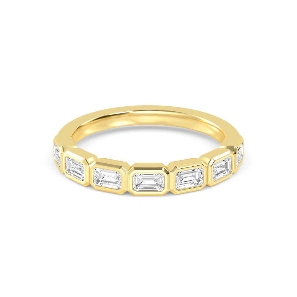 9K Yellow Gold Lab Grown Diamond Ring0.75 ctw R60538EM-0.75CT