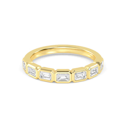 9K Yellow Gold Lab Grown Diamond Ring0.75 ctw R60538EM-0.75CT
