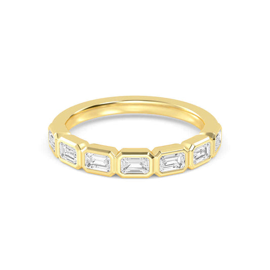 9K Yellow Gold Lab Grown Diamond Ring0.75 ctw R60538EM-0.75CT