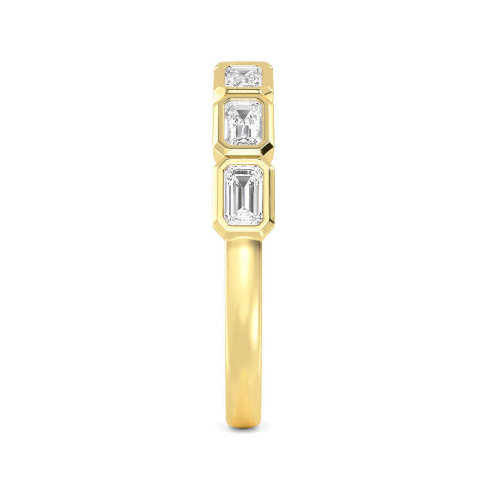 9K Yellow Gold Lab Grown Diamond Ring0.75 ctw R60538EM-0.75CT